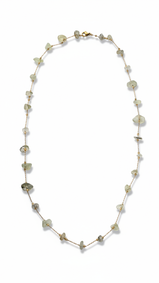 GREEN LIGHT 𖦹 Edelsteinkette