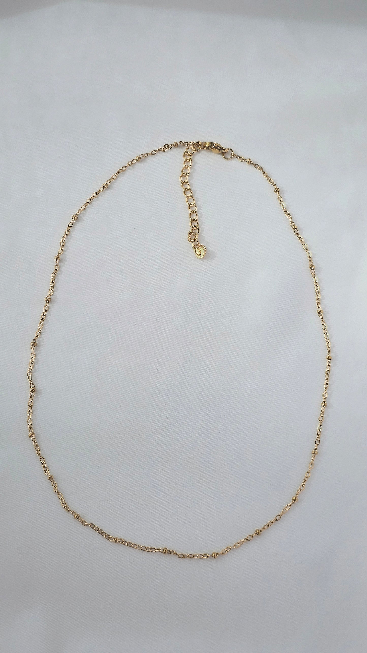 BASE NECKLACE 𖦹 feine Kette