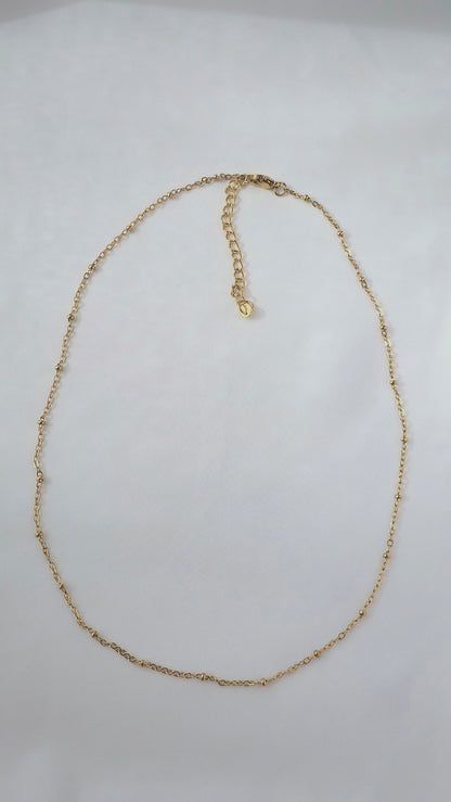 BASE NECKLACE 𖦹 feine Kette
