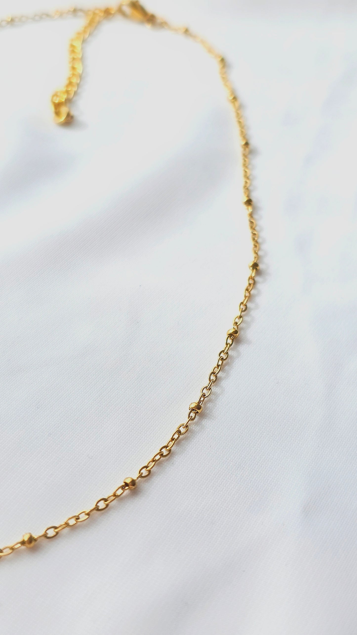 BASE NECKLACE 𖦹 feine Kette