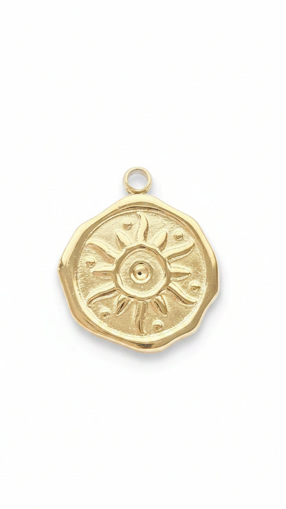 ORGANIC SUN COIN 𖦹 Charm