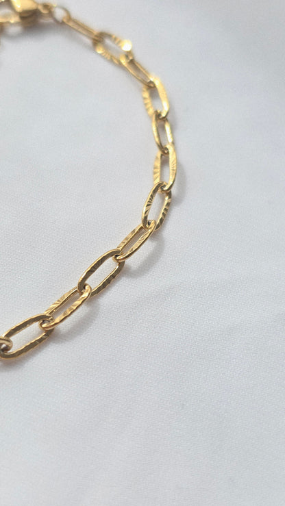 STRUCTURE BRACELET 𖦹 Paperclip Armband