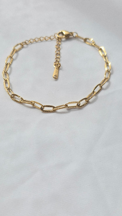 STRUCTURE BRACELET 𖦹 Paperclip Armband
