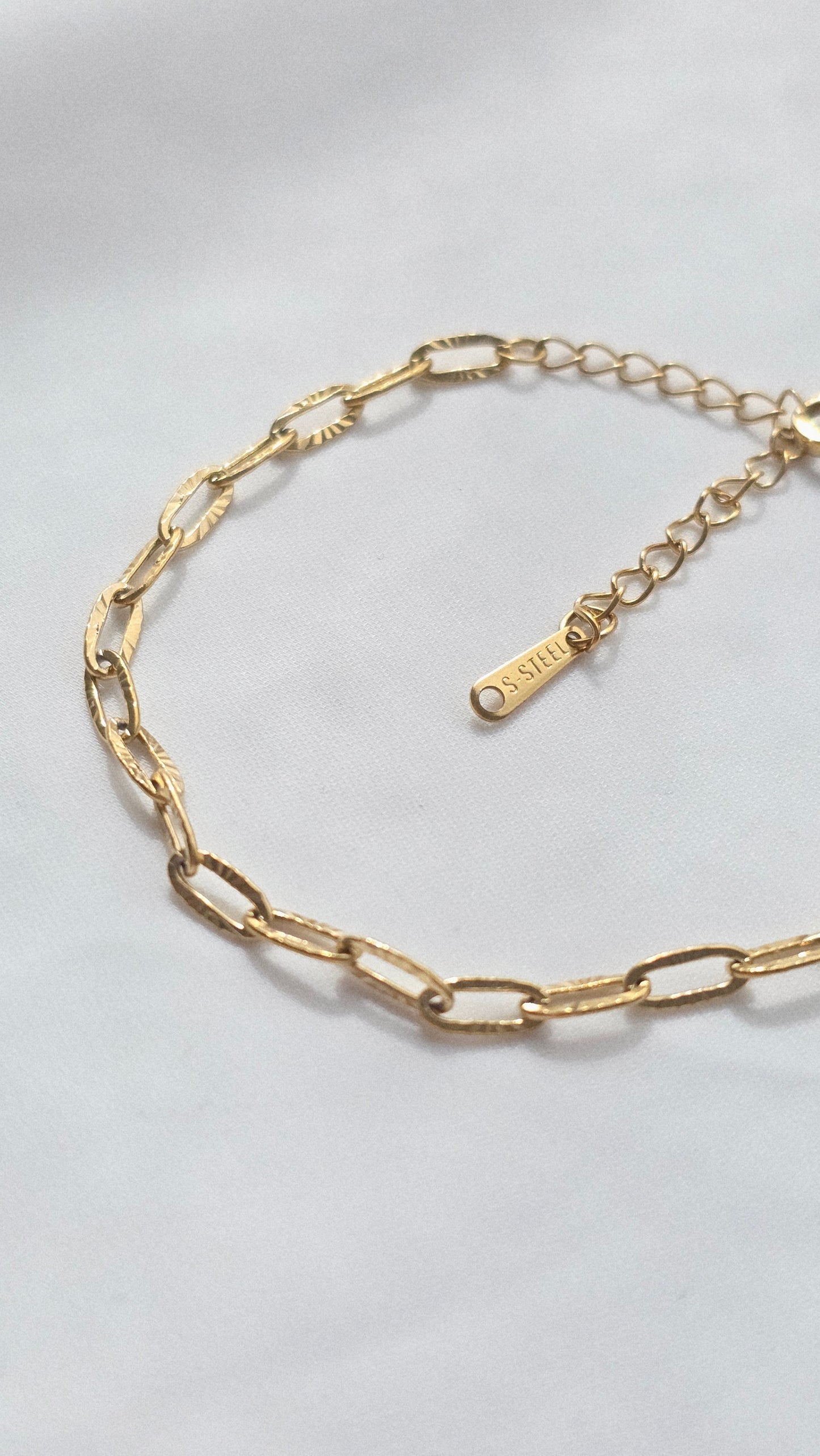 STRUCTURE BRACELET 𖦹 Paperclip Armband