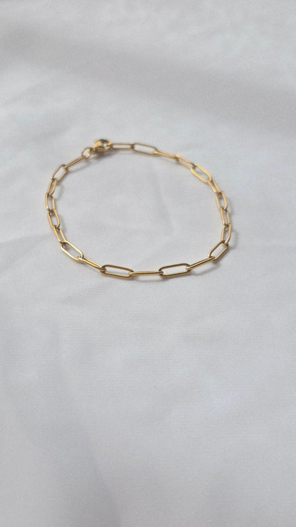 BASE BRACELET 𖦹 Paperclip Armband