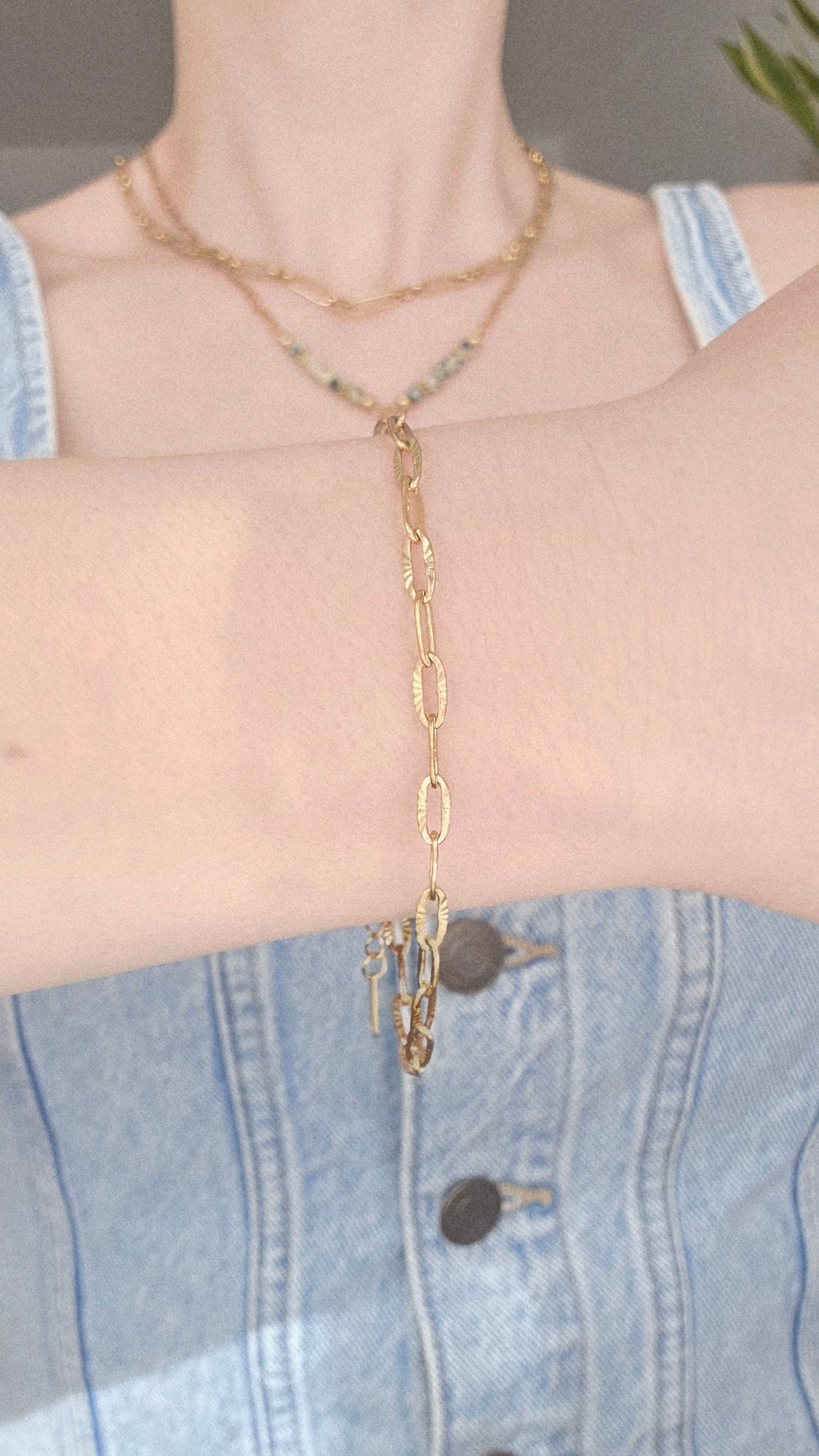 STRUCTURE BRACELET 𖦹 Paperclip Armband