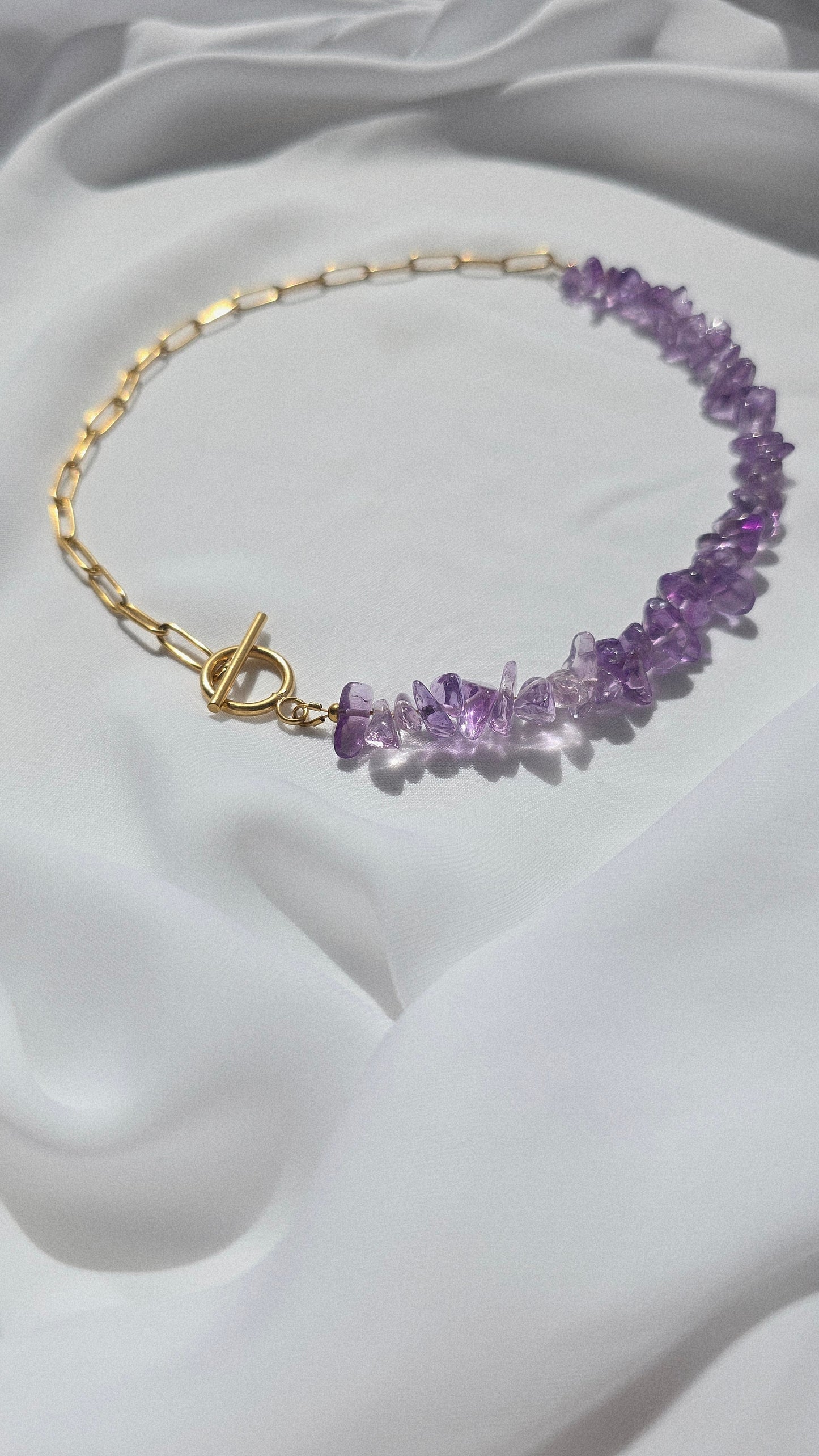 VIOLET MUSE 𖦹 Edelsteinkette