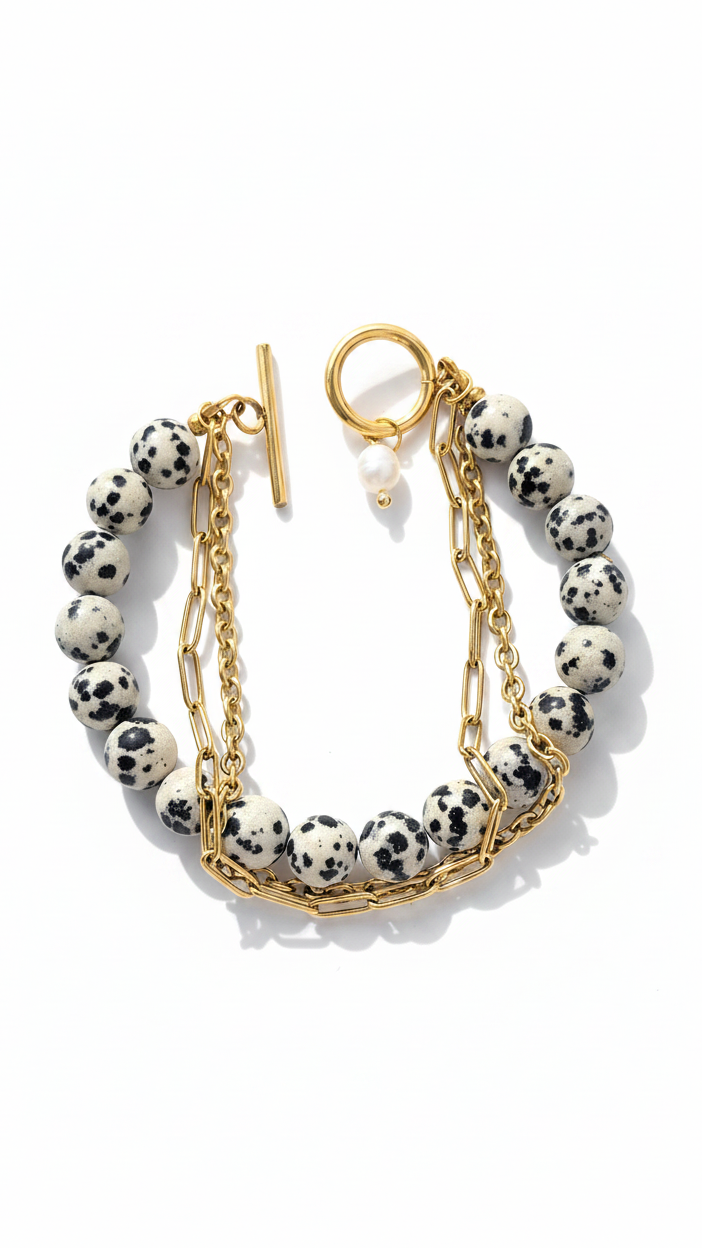 MONTE CARLO 𖦹 Edelsteinarmband