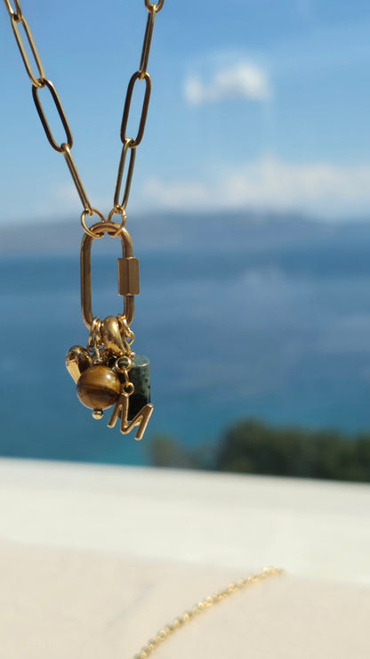 FEARLESS 𖦹 Tigerauge Charm