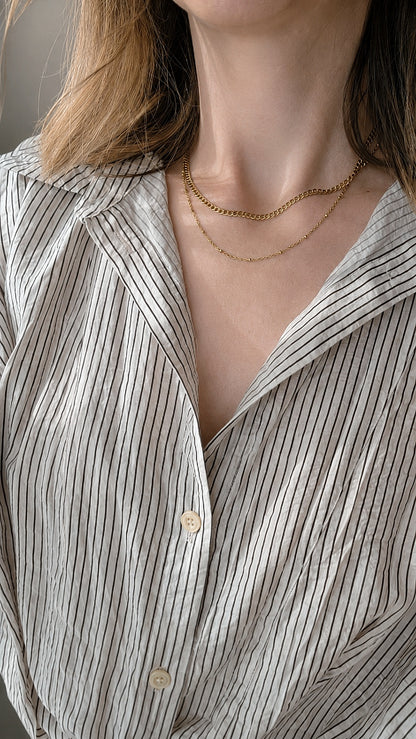 BASE NECKLACE 𖦹 Curb