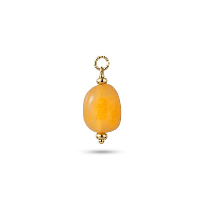 SUN DROP 𖦹 Orangen Calcit Charm