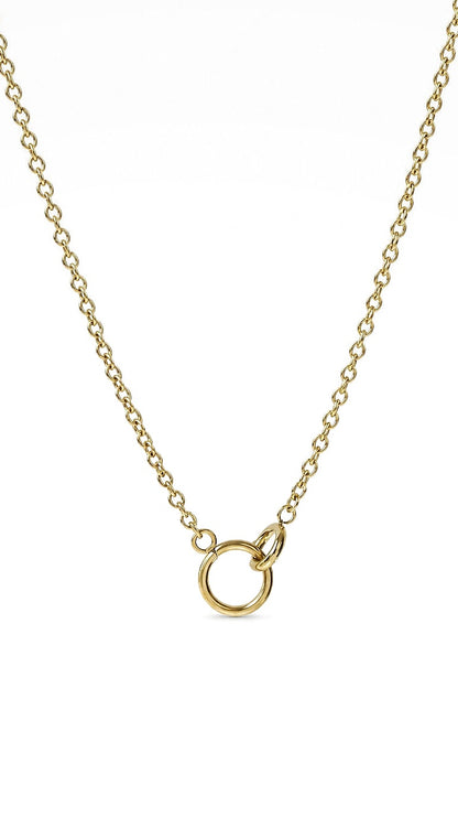 RING NECKLACE 𖦹 Basekette