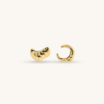 GOLDEN WAVE 𖦹 EARCUFF