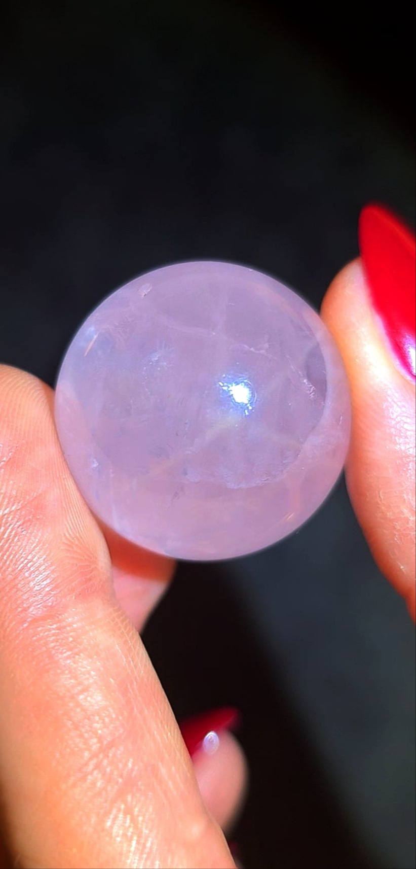 Stern-Rosenquarz Kugeln