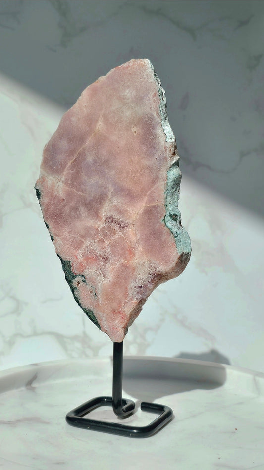Pink Amethyst Slab aus Patagonien