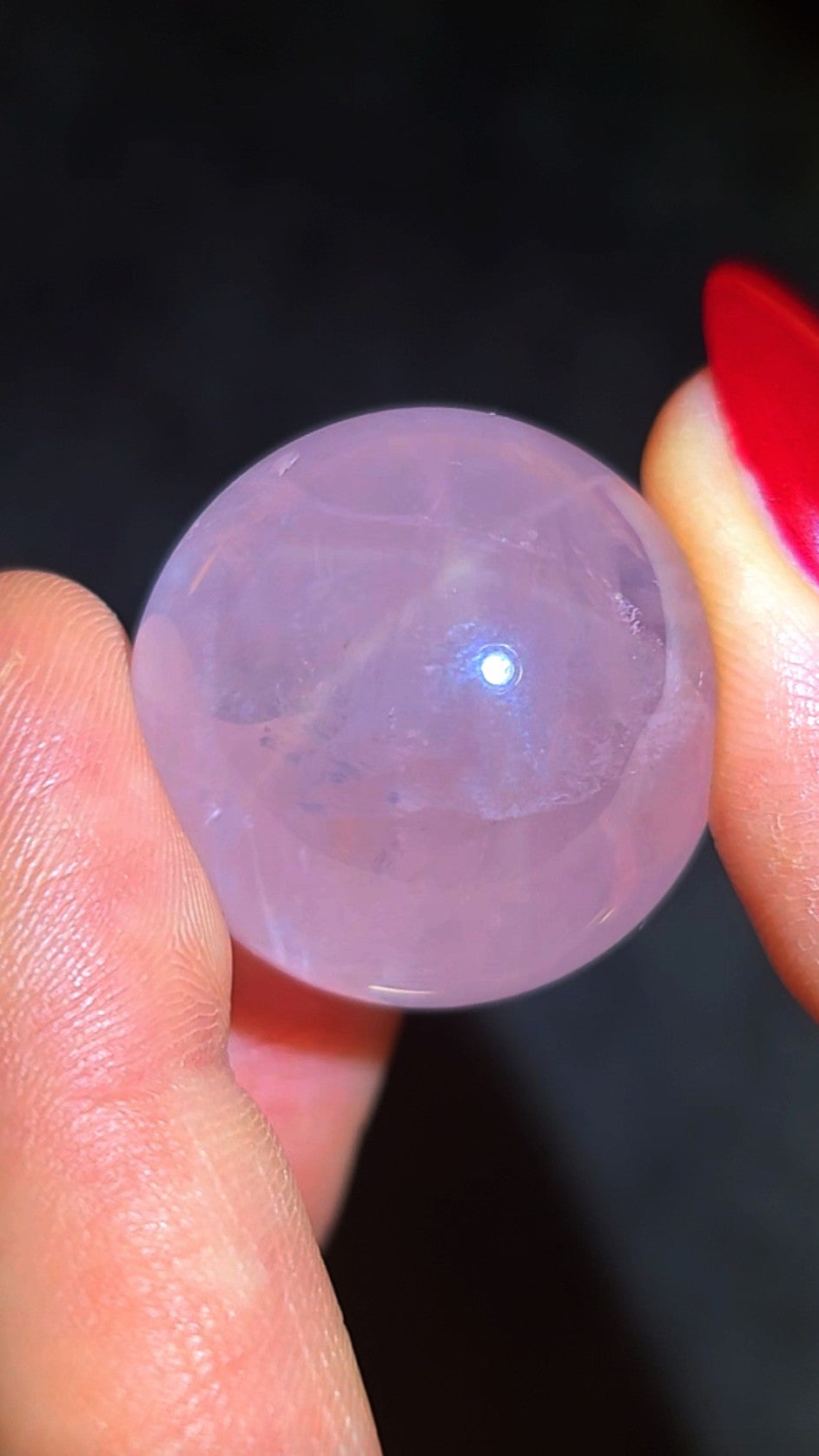 Stern-Rosenquarz Kugeln