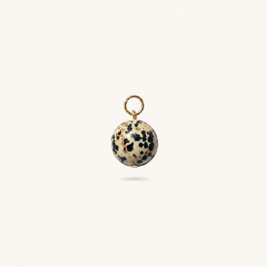 DALMATIAN BUBBLE 𖦹 Dalmatiner Jaspis Charm
