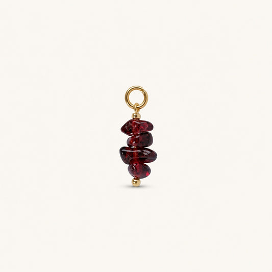 PORTO RED 𖦹 Granat Charm