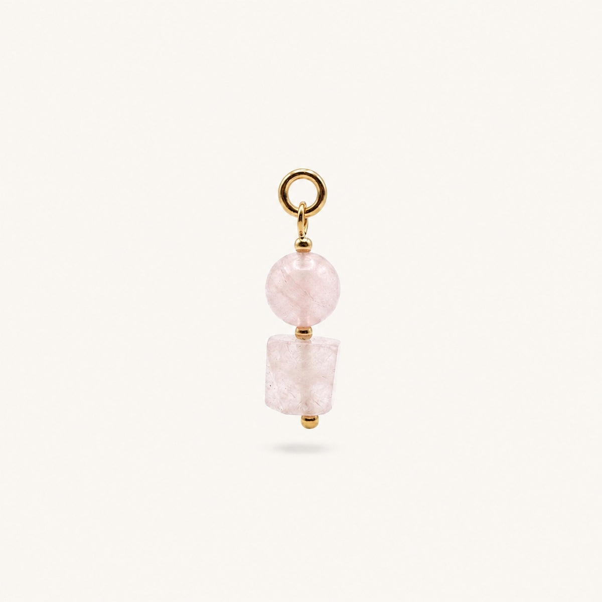 PINK CLIFFS 𖦹 Rosenquarz Charm