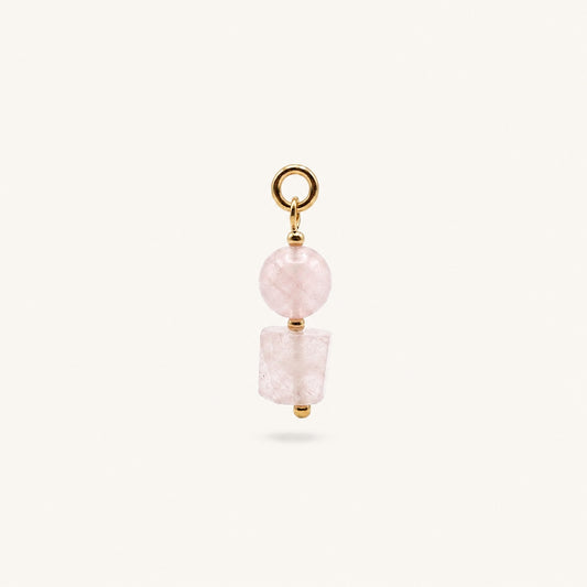 PINK CLIFFS 𖦹 Rosenquarz Charm