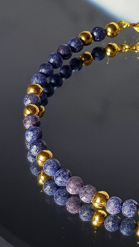 „Deep Wisdom Bracelet"  – Saphir Armband