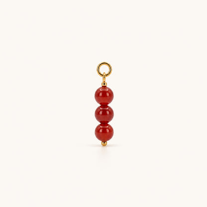RED LAGOON 𖦹 Karneol Charm