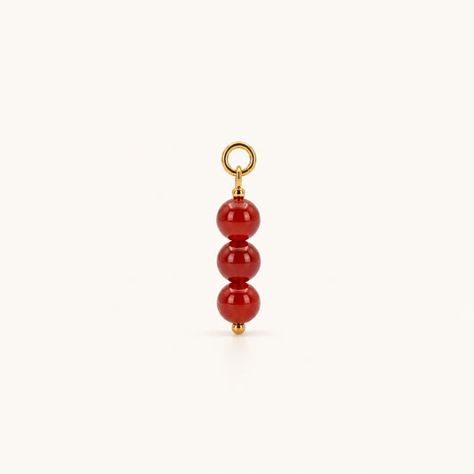 RED LAGOON 𖦹 Karneol Charm