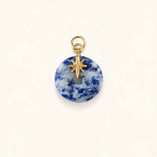 NORTH STAR 𖦹 Sodalith Charm