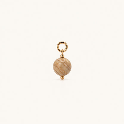 SEA FOSSIL 𖦹 Versteinertes Holz Charm