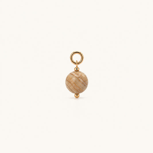 SEA FOSSIL 𖦹 Versteinertes Holz Charm