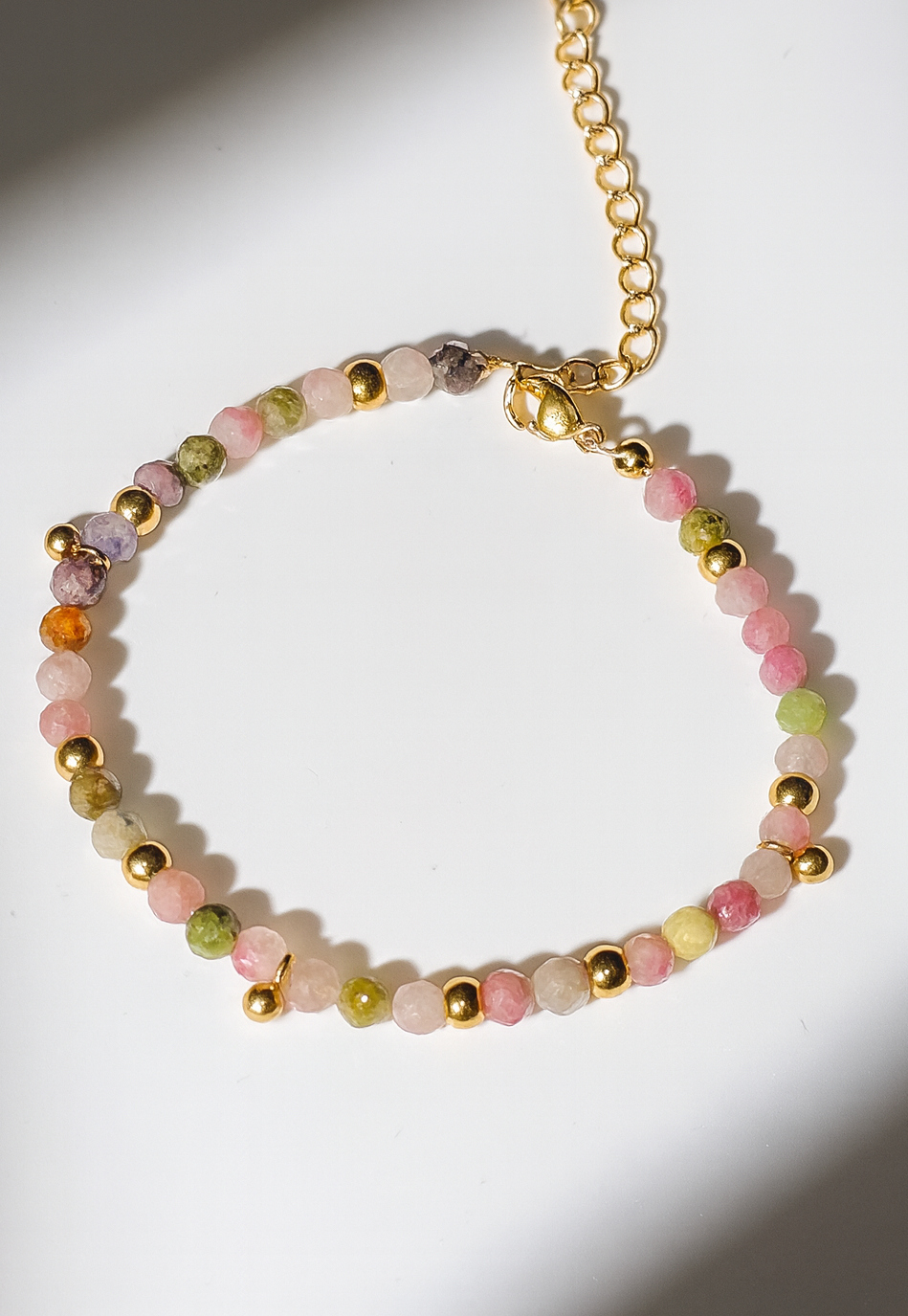 „Colorful Harmony“ – Bunter Turmalin Armband