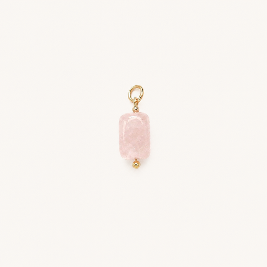 MYKONOS 𖦹 Rosenquarz Charm