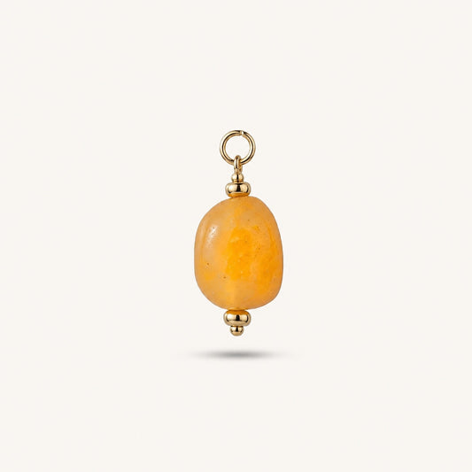 SUN DROP 𖦹 Orangen Calcit Charm