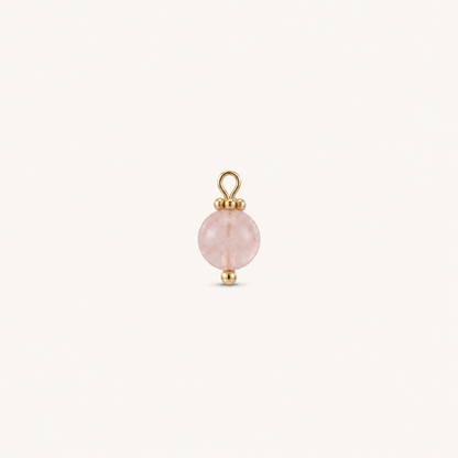PINK AURA 𖦹 Rosenquarz Charm