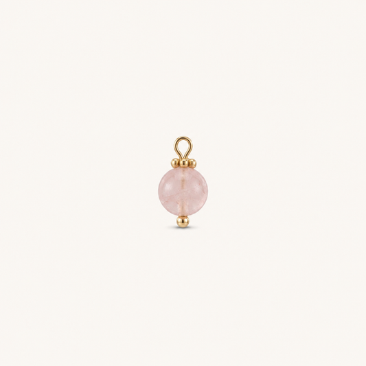 PINK AURA 𖦹 Rosenquarz Charm