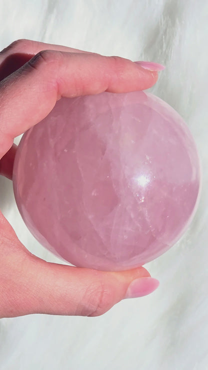 Stern-Rosenquarz Kugel