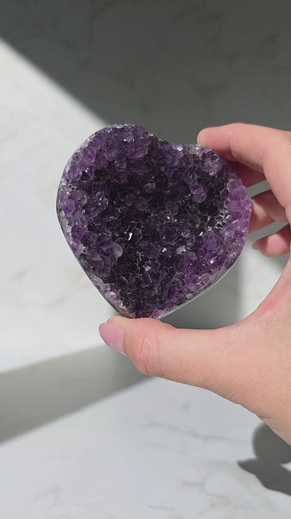 High Quality Amethyst Herz