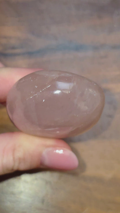 Stern-Rosenquarz Handschmeichler