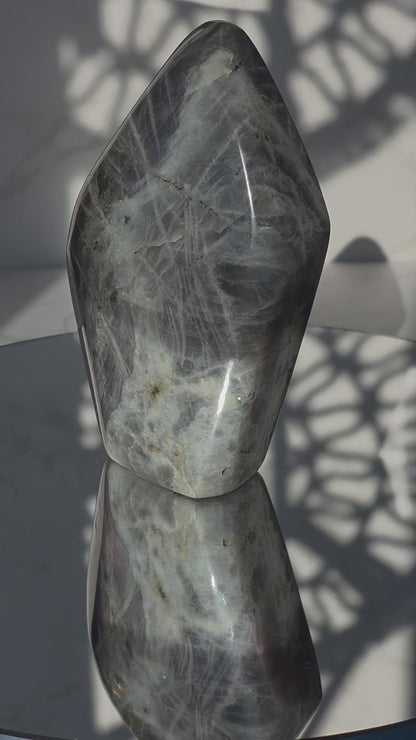 Pinke Labradorit Freiform XL