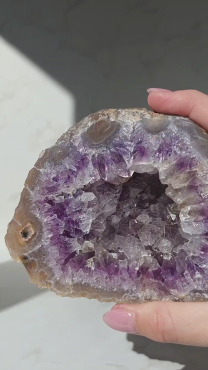 Amethyst Quarz Geode XL
