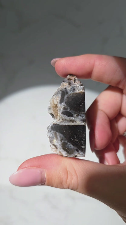 Druzy Sphalerit Turm – Funkelnde Energie & Erdverbundenheit in Perfektion