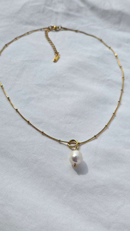 PURE PEARL 𖦹 Süßwasserperlenkette